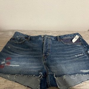 Plus Size Jean Shorts